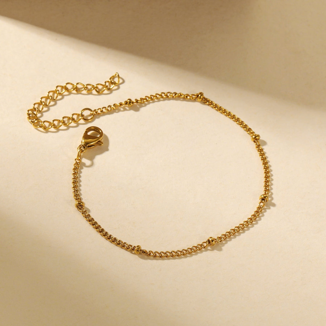 Gullhúðað armband