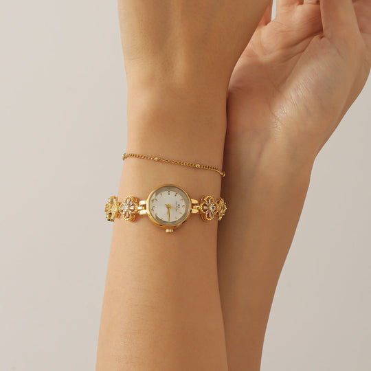 Gullhúðað armband