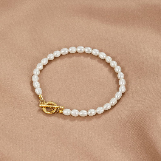 Perluhlekk armband andlit