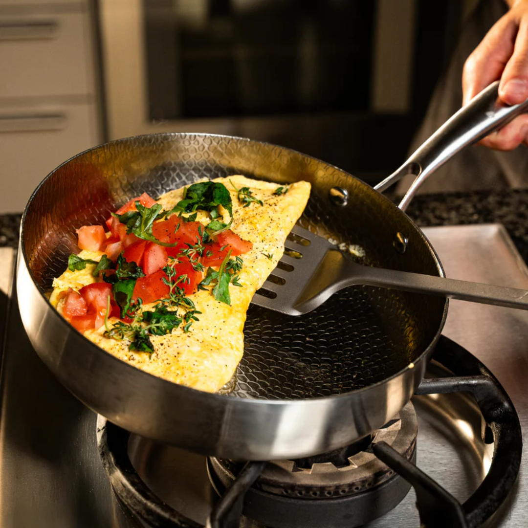 Sartén alta de titanio